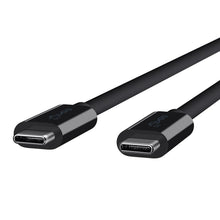 Load image into Gallery viewer, Belkin 3.1 USB-C to USB-C Cable, 3-Foot (E9M017bt1M-BLK)