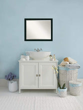 Load image into Gallery viewer, Amanti Art Nero Black Bathroom Mirror, Large