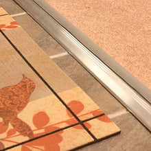 Load image into Gallery viewer, High 3-3/4&quot; Wide Aluminum Door Threshold with Vinyl Seal - #99000