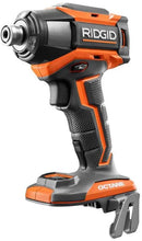 Load image into Gallery viewer, RIDGID 18-Volt OCTANE Lithium-Ion Cordless Brushless Combo Kit with Hammer Drill, Impact Driver, (2) 3.0 Ah Batteries, Charger