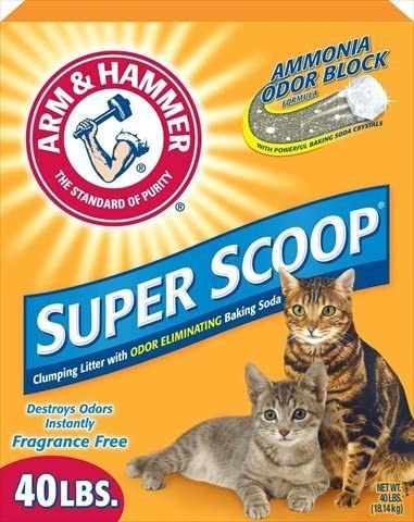Arm & Hammer 718414 A&H Superscp Clump Unscent 40