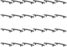 Load image into Gallery viewer, Essentials 3 in. (76mm) Center-to-Center Classic Arch Matte Black Drawer Pull (24-Pack)