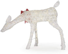 Load image into Gallery viewer, Home Accents Holiday 3.5 ft Polar Wishes LED Doe with Bow