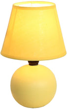 Load image into Gallery viewer, Simple Designs Home Simple Designs Mini Ceramic Globe Table Lamp