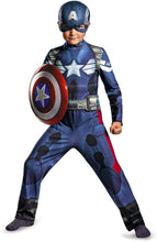 Load image into Gallery viewer, Disguise Marvel Captain America The Winter Soldier Movie 2 Captain America Classic Boys Costume, Large (10-12)