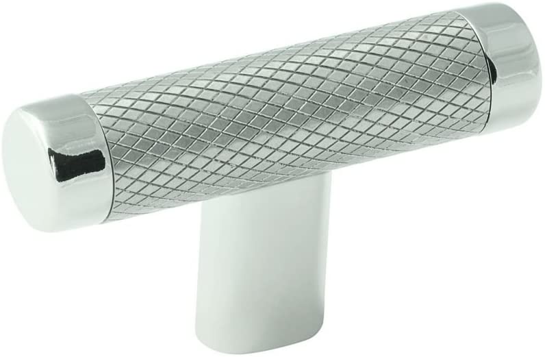 Amerock Bp36556-Pnss Tknob Esquire 2-5/8in Polished Nickel / Stainless Steel