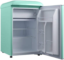 Load image into Gallery viewer, Galanz GLR25MGNR10 Retro Compact Refrigerator, Surf Green