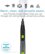 Load image into Gallery viewer, Steamfast SF-370 Canister Cleaner with 15 Accessories-All-Natural, Chemical-Free Pressurized Steam Cleaning for Most Floors, Counters, Appliances, Windows, Autos, and More, 64 inches, White