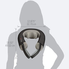 Load image into Gallery viewer, Homedics Neck Massager with Heat - Pro Therapy Elite Portable, Adjustable Shiatsu and Vibration Massage