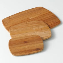 Load image into Gallery viewer, Food Network CookingGreen 3-pc. Bamboo Cutting Board Set