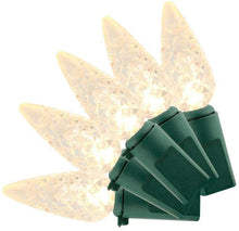 Load image into Gallery viewer, Home Accents Holiday 68 ft. 200-Light LED Bright White Faceted C6 Super Bright String Light