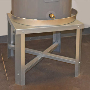 Eastman 86278 Water Heater Stand 30-60 Gallon, Silver