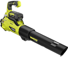 Load image into Gallery viewer, RYOBI RY40470VNM 125 MPH 550 CFM 40-Volt Lithium-Ion Brushless Cordless Jet Fan Leaf Blower - 4.0 Ah Battery and Charger Included