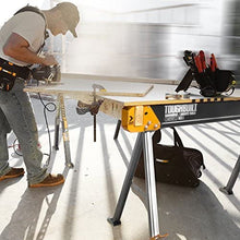 Load image into Gallery viewer, ToughBuilt - Folding Sawhorse/Jobsite Table - Sturdy, Durable, Lightweight, Heavy-Duty, 100% High Grade Steel, 41.5-Inch, Easy Carry Handle (TB-C550)