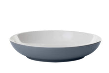 Load image into Gallery viewer, Libbey Urban Story Ceramic Entrée Bowls, Blue, Set of 4