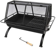 Load image into Gallery viewer, Landmann USA 28305 Northwoods Outdoor Fireplace,Black,Large