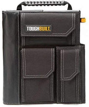 Load image into Gallery viewer, ToughBuilt - iPad Organizer + Grid Notebook - 3 External Quick-Access Accessory Pockets, Business Card Slots, Heavy-duty Construction with Pocket Reinforcement - (TB-56-IP-C)