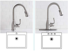 Load image into Gallery viewer, MOEN 87966SRS Kaden Single-handle Pull-down Sprayer Kitchen Faucet In Spot Resist Stainless Featuring Reflex