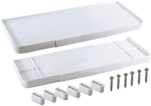 EZ-FLO 40271 Universal Toilet Tank Replacement Cover, White