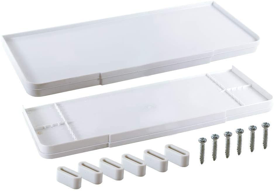 EZ-FLO 40271 Universal Toilet Tank Replacement Cover, White