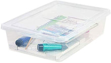 Load image into Gallery viewer, IRIS USA, Inc. IRIS Clear Storage 28 Quart Non-Latching Box