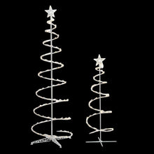 Load image into Gallery viewer, Home Accents Holiday LED Lighted Spiral Tree (2-Pack) TY-S46-C - New