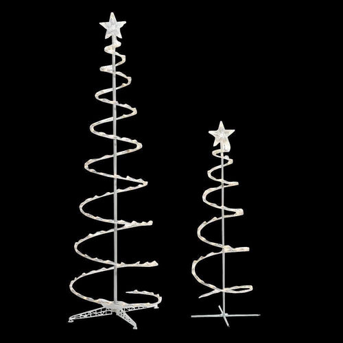 Home Accents Holiday LED Lighted Spiral Tree (2-Pack) TY-S46-C - New