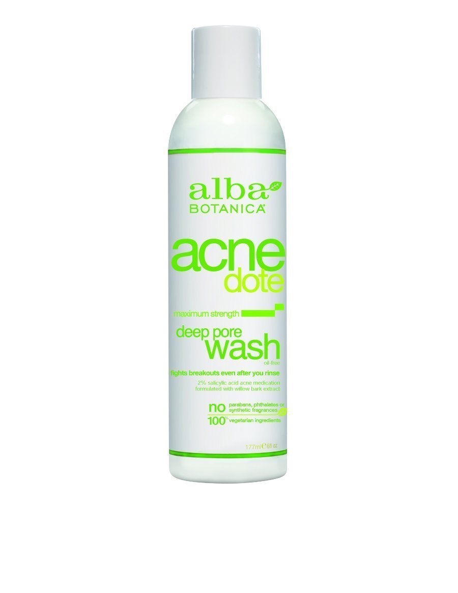 Alba Botanica, Natural Acne dote Deep Pore Wash 6 oz.