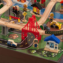 Load image into Gallery viewer, KidKraft Metropolis Train Table &amp; Set
