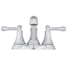 Load image into Gallery viewer, Silverton 4 in. Centerset 2-Handle Bathroom Faucet with Metal Drain Assembly in Chrome