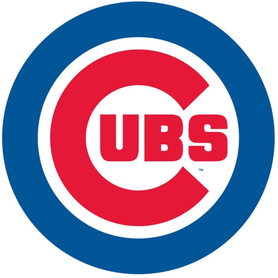 Fathead MLB Chicago Cubs Chicago Cubs Logo - Giant Officially Licensed MLB Removable Wall Decal