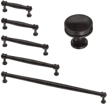 Load image into Gallery viewer, Charmaine 12 in. (305mm) Center-to-Center Venetian Bronze Appliance Drawer Pull