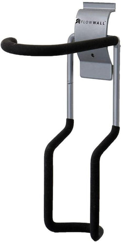 Flow Wall Silver Vertical Bike Hook