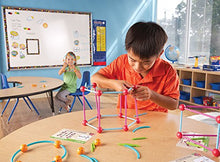 Load image into Gallery viewer, Learning Resources Dive into Shapes! A "Sea" and Build Geometry Set, 129 Pieces