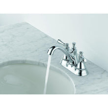 Load image into Gallery viewer, Silverton 4 in. Centerset 2-Handle Bathroom Faucet with Metal Drain Assembly in Chrome