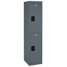 Load image into Gallery viewer, Sandusky Lee 2 Tier Welded Steel Storage Locker, 66" Height