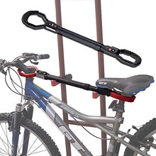 Load image into Gallery viewer, Sparehand Universal Adjustable Bike Frame Adapter for Rack Storage, Women's &amp; Children's Bikes