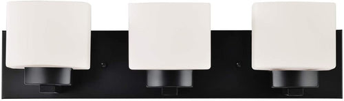 Design House Dove Creek Traditional Indoor Dimmable Light with Square Frosted Glass