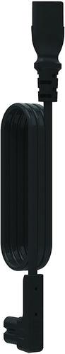 FLEXSON FLXP1X1M1021US 1M Right-Angled Extension Cable for Sonos Play:1, Black