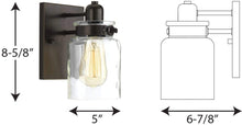 Load image into Gallery viewer, Progress Lighting P300045-020 Bath &amp; Vanity, 1 Light, Antique Bronze