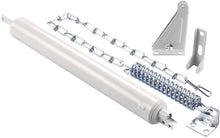 Load image into Gallery viewer, Ideal SecuritySK80 Closer and Chain Bundle for Standard Storm and Screen Doors1.25 inch Diameter White