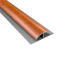 Load image into Gallery viewer, Fasade - 4 ft Decorative Vinyl Large Profile Inside Corner Trim Argent Silver