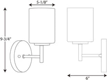 Load image into Gallery viewer, Progress Lighting P2131-104 Replay 1 Light Wall Bracket