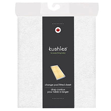 Load image into Gallery viewer, Kushies Baby Terry Changing Pad Cover, White Solid
