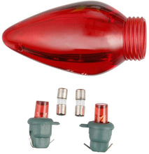 Load image into Gallery viewer, Home Accents Holiday 25 ft. 25-Light LED Red C9 Super Bright String Light TY417-1915R