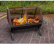 Load image into Gallery viewer, Landmann USA 28305 Northwoods Outdoor Fireplace,Black,Large