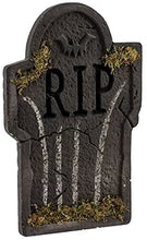 Load image into Gallery viewer, amscan Mossy Bat Tombstone 22&quot;, Gray (193008)