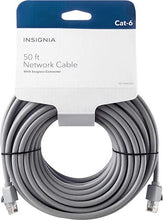 Load image into Gallery viewer, Insignia - 50&#39; Cat-6 Network Cable - Gray
