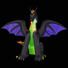 Load image into Gallery viewer, Gemmy Holiday Fire and Ice Dragon