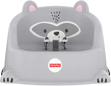 Load image into Gallery viewer, Fisher-Price Hungry Raccoon Booster Seat, Portable Toddler Chair